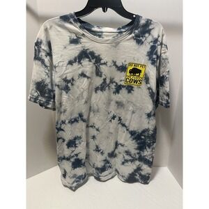 Black Hills South Dakota Men's L T Shirt Do Not Pet The Fluffy Cows Bison